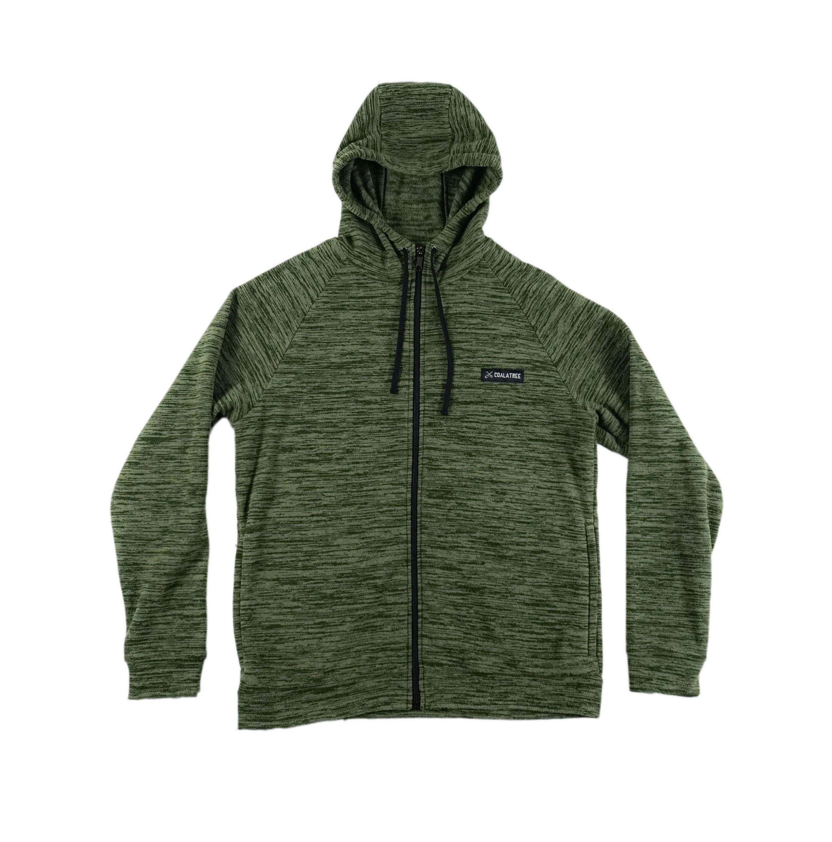 Coalatree Full-Zip Evolution Hoodie, X-Large / Oatmeal