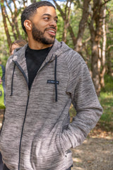 Full-Zip Evolution Hoodie-Brown