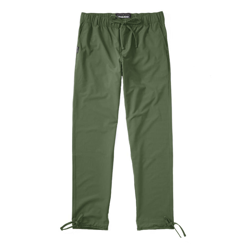 Himalaya Trekking Pants - Zip-Off Hiking Trousers for women - Olive