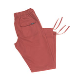 Trailhead red cargo pants with side pockets