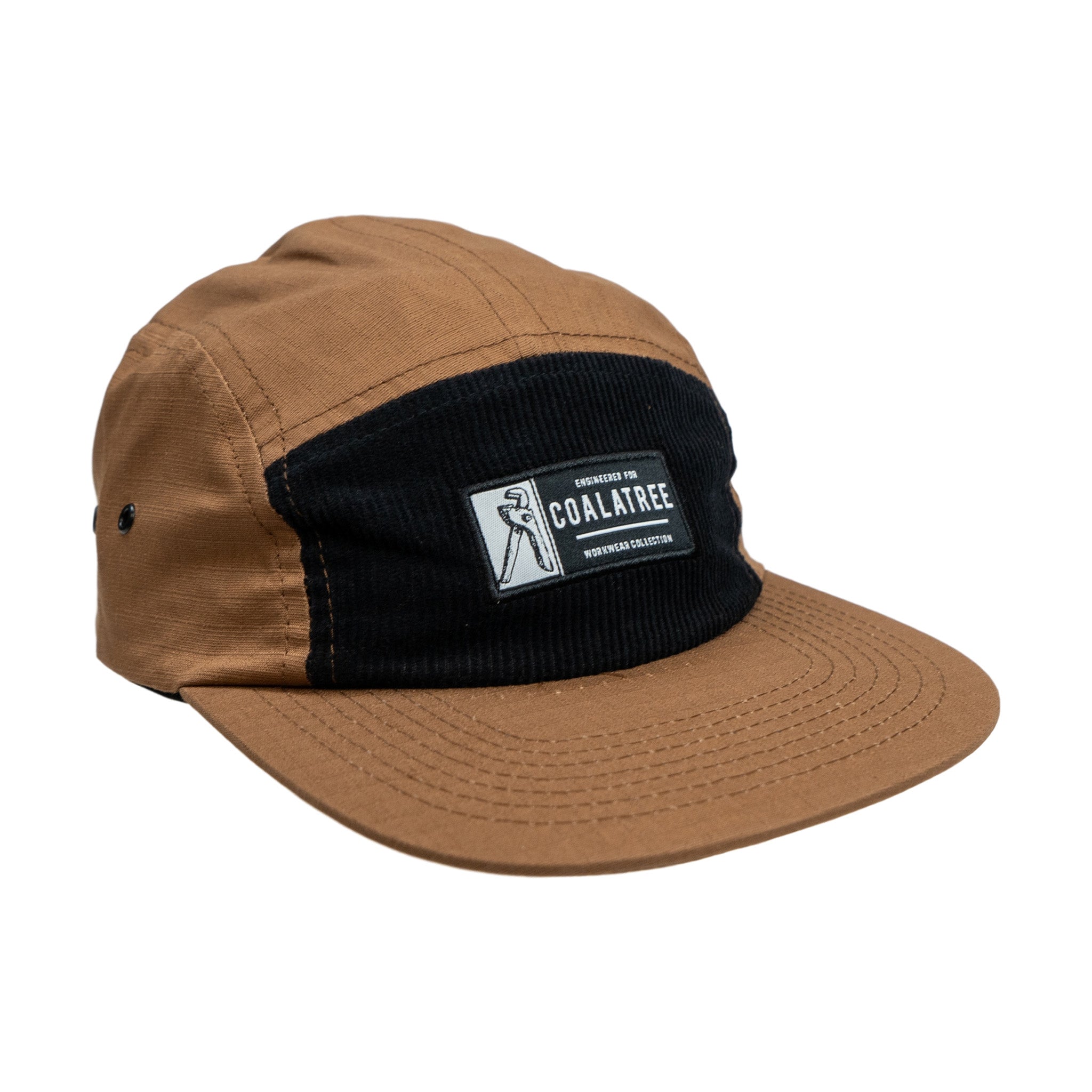 Workwear Five-Panel Hat (Tan) | Classic Headwear | Coalatree