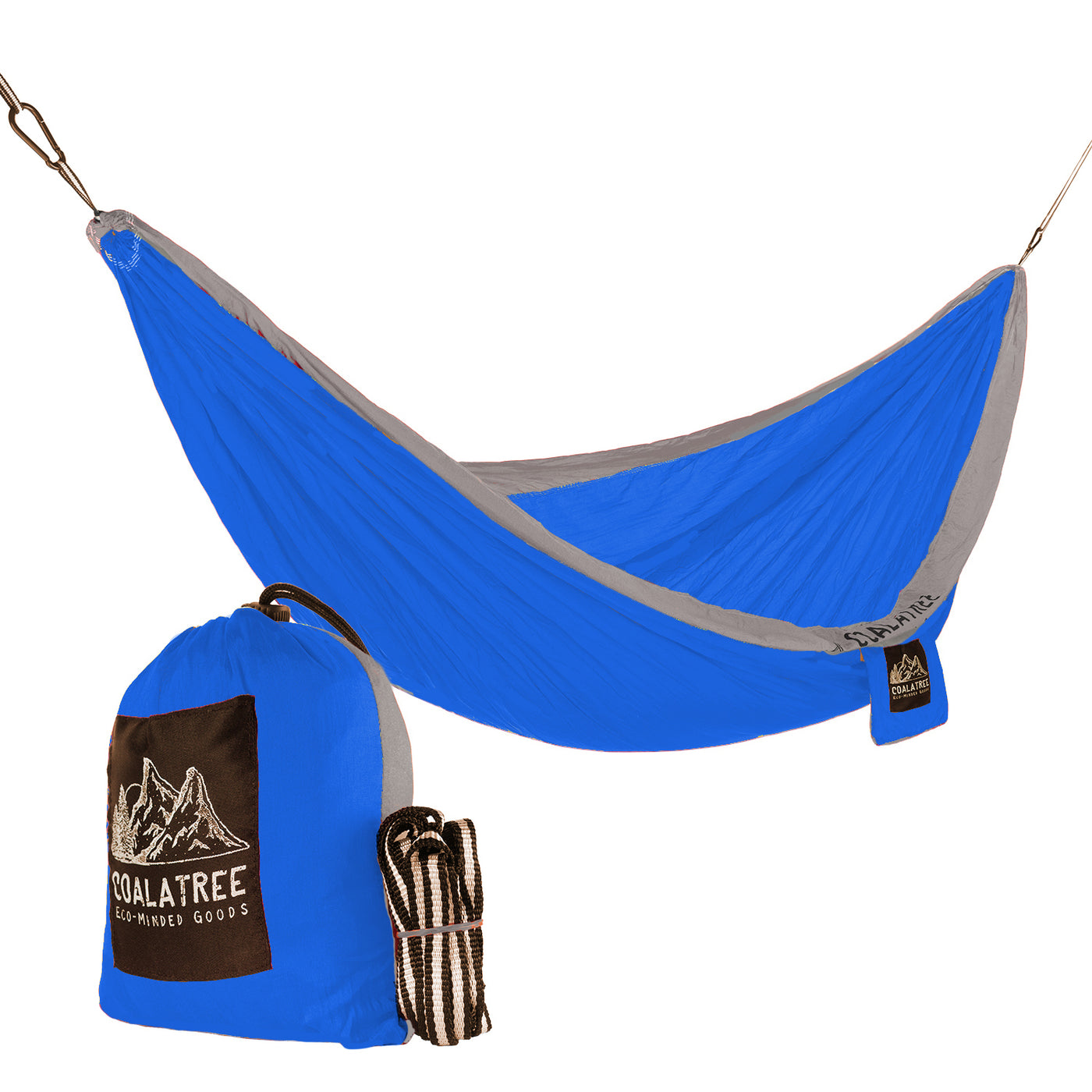 Wanderer Double Hammock Blue Grey