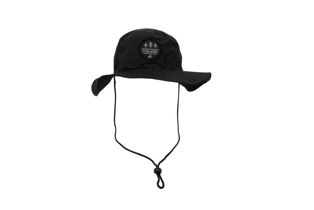 Black Bucket Hat | Classic Coalatree by Sun Protection Style and